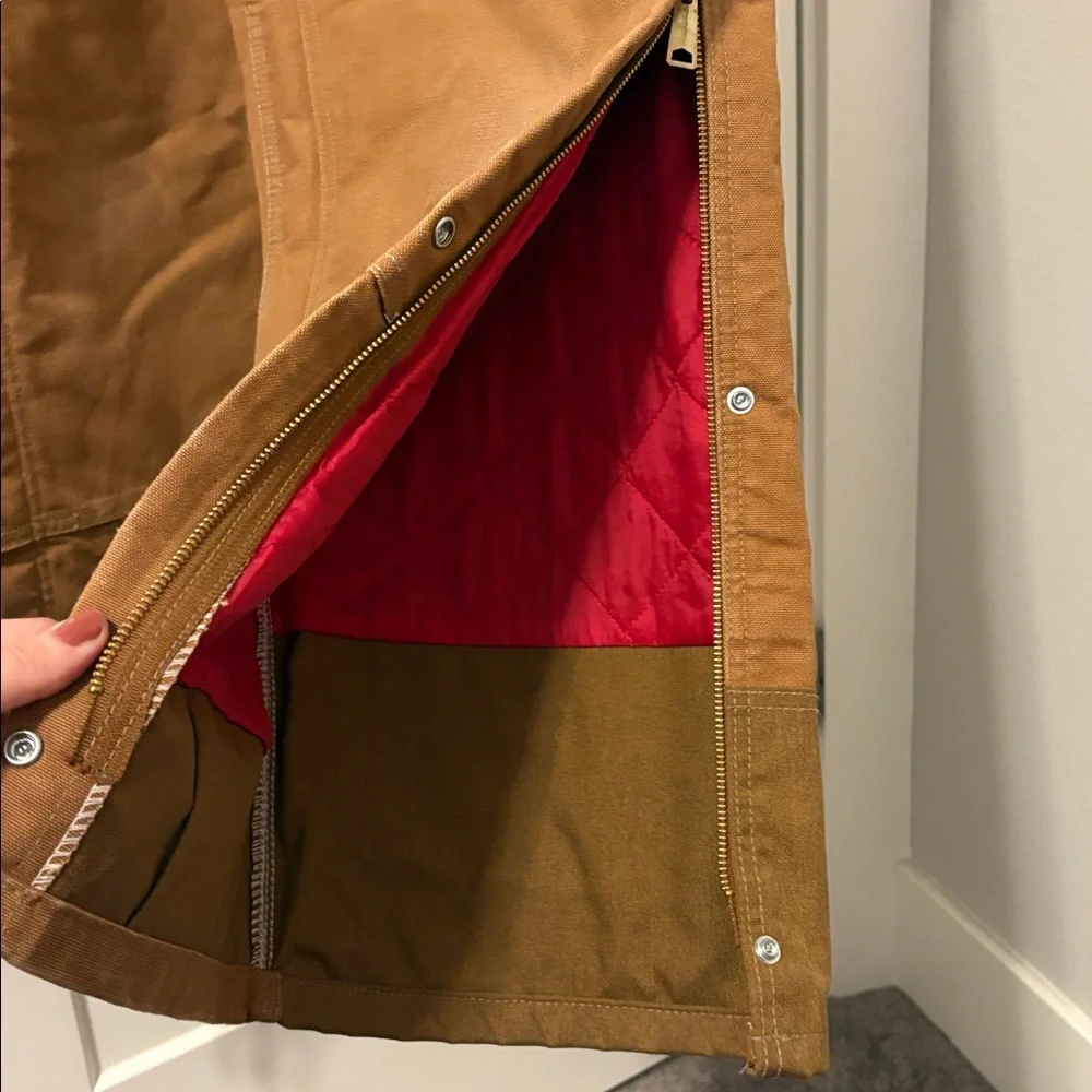 Carhartt Quilt Lined Insulated Bibs - Picture 5 of 7